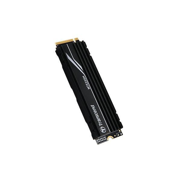 Transcend ts4tmte250h ssd, 4 to, m.2 2280, pcie gen 4x4, nvme, 3d tlc, w dram, dissipateur thermique en métal