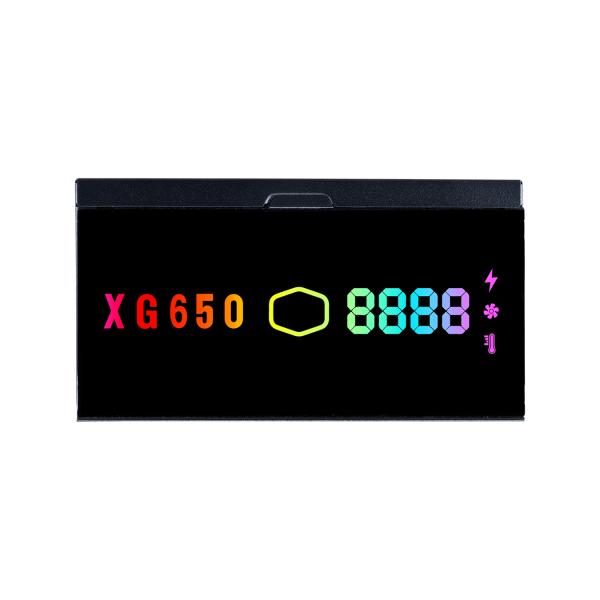 Cooler master mpg-6501-afbap-xeu xg650 platine plus, 650w, atx, >92%, 135 mm, < 25 dBA, 4x PCIe 6+2
