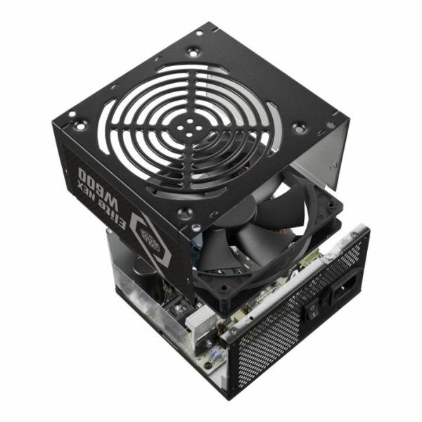 Cooler master mpw-6001-acbw-be1 elite nex blanc w600 230v, atx, 600w, 120mm, noir