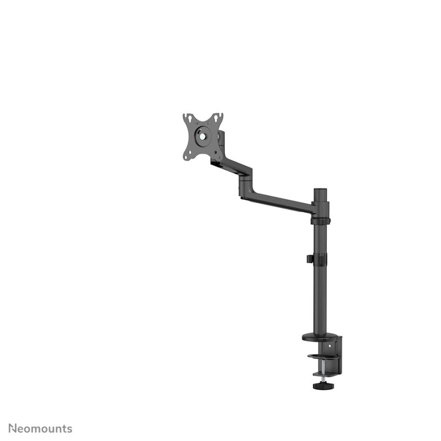 Neomounts ds60-425bl1 support de bureau, 1x 27 pouces, 8 kg, inclinable et pivotant, 100x100 mm, noir
