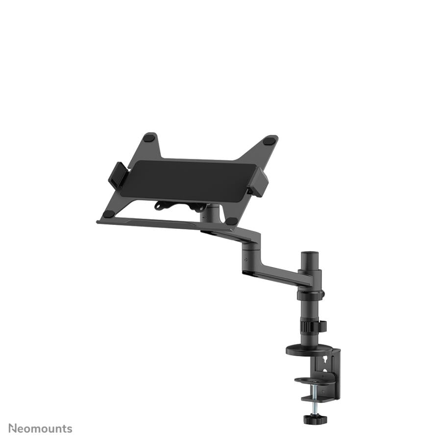 Neomounts ds20-425bl1 support de bureau pour ordinateur portable, 11,5 - 17,3, 5 kg, inclinable et pivotant, acier, noir