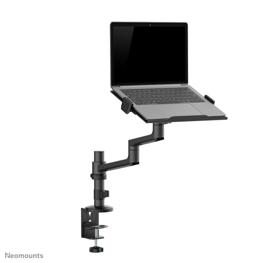 Neomounts ds20-425bl1 support de bureau pour ordinateur portable, 11,5 - 17,3, 5 kg, inclinable et pivotant, acier, noir