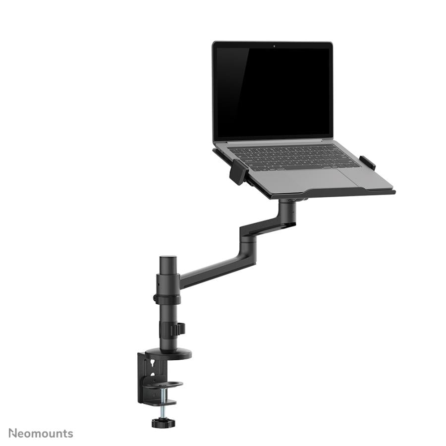 Neomounts ds20-425bl1 support de bureau pour ordinateur portable, 11,5 - 17,3, 5 kg, inclinable et pivotant, acier, noir