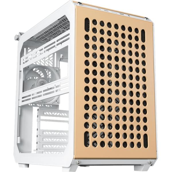 Cooler Master Q500-DGNN-S00 Que 500 Flatpack Macaron Edition ATX, avant multicolores, 120 140 mm