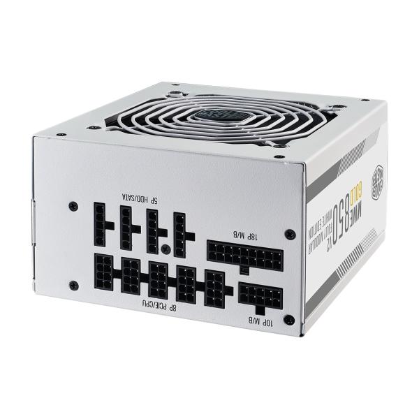 Cooler master mpe-8501-afaag-3g mwe gold v2 eu, 850w, atx3.0, 12vhpwr, = 90%, 120mm, blanc
