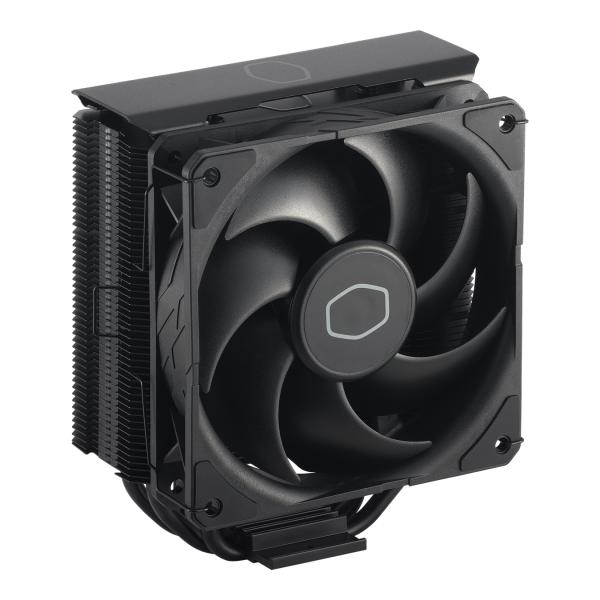 Cooler master rr-s4kk-25sn-r1 hyper 212 noir, 4 broches, AMD Intel, 4x caloduc, 2x flux faucille de 120mm