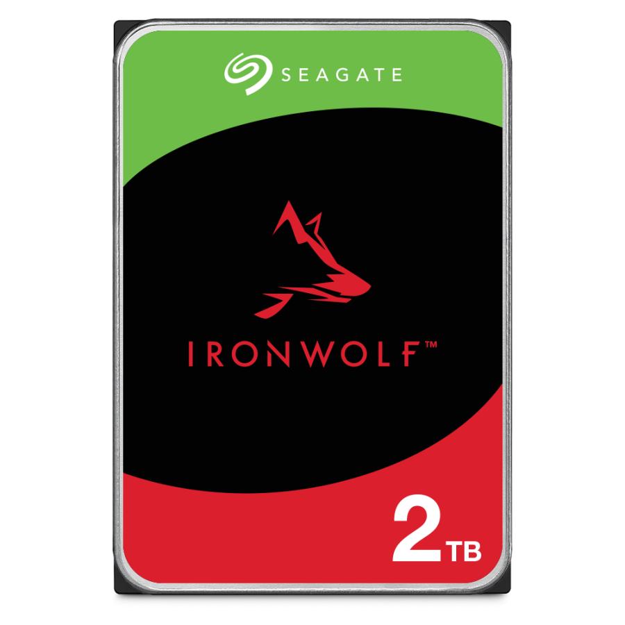 Seagate st2000vn003 disque dur ironwolf, 2 to, 3.5, SATA3, 5400 tr/min, 256 mo