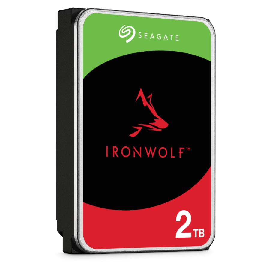 Seagate st2000vn003 disque dur ironwolf, 2 to, 3.5, SATA3, 5400 tr/min, 256 mo