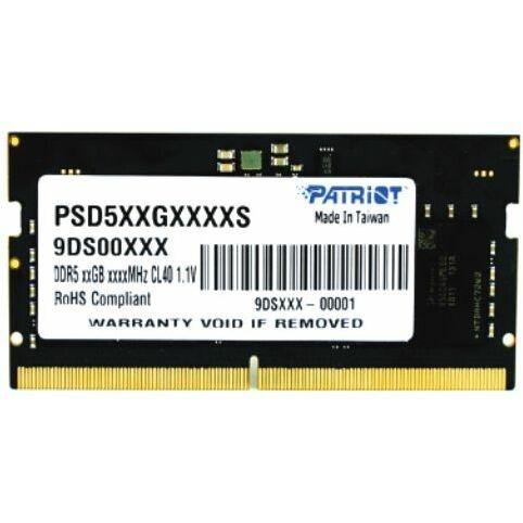 Patriot psd58g480041s ligne de signature sodimm, 8 go, 4800MHz, ddr5