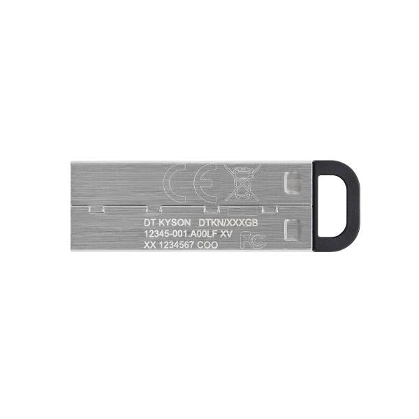 Kingston dtkn 256 go données voyageur kyson clé usb, 256 go, usb 3.2 type-a, 200 60 mo s, argent