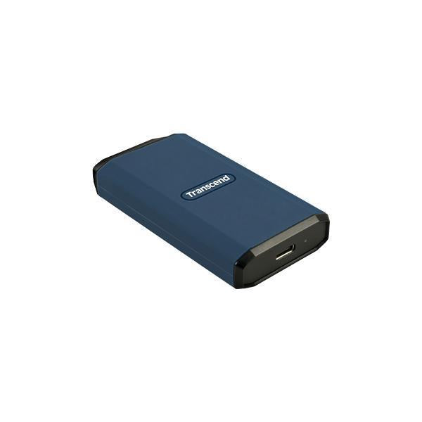 Transcend ts4tesd410c esd410c SSD externe, 4 to, USB Type-C, 20 Gbps, 2000 Mo s, bleu