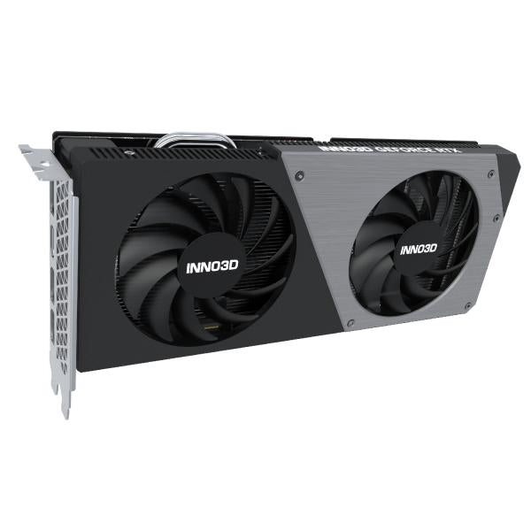 Inno3d inno3d n40602-08d6x-173051n geforce rtx 4060 twin x2 oc, 8 Go GDDR6, 128 bits, 2490, 17 Go/s, 3xDP+HDMI