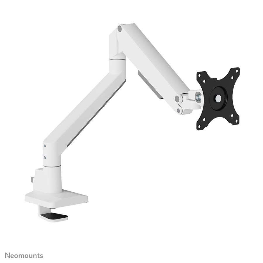 Neomounts ds70-250wh1 bras pour moniteur de bureau, passe-fil de serrage, 9 kg, 17 - 35 , blanc