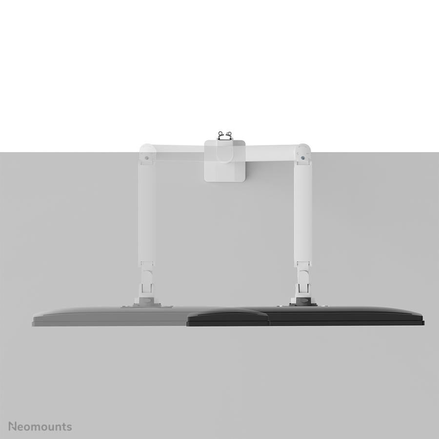 Neomounts ds70-250wh1 bras pour moniteur de bureau, passe-fil de serrage, 9 kg, 17 - 35 , blanc