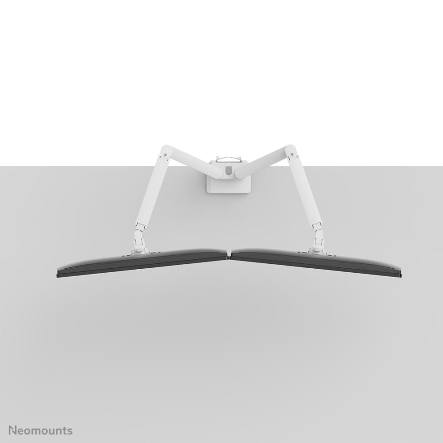 Bras pour moniteur de bureau Neomounts ds70-250wh2, passe-fil de serrage, 17 - 35, 100x100 mm, réglage en hauteur