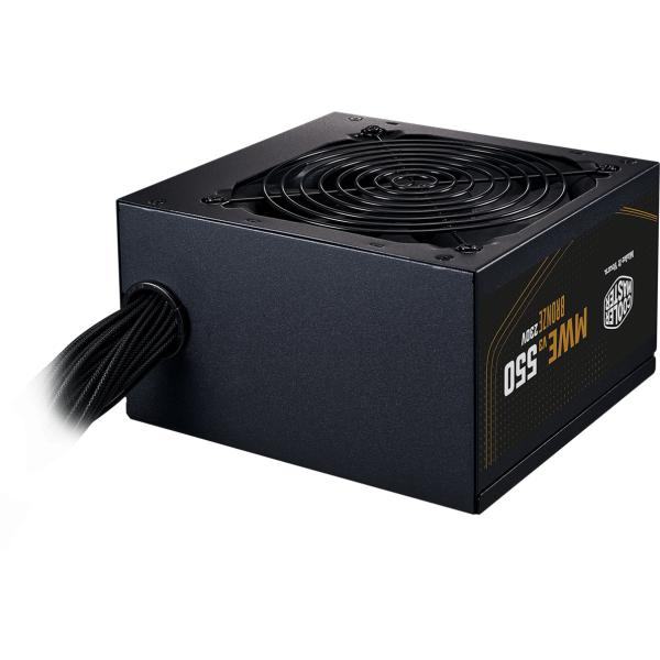 Cooler master mpe-5501-acabw-3beu mwe bronze v3 psu, atx, 550w, ventilateur hdb silencieux