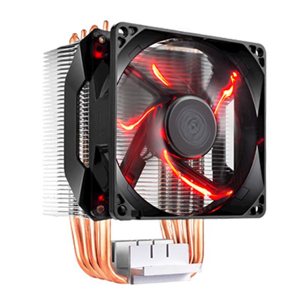 Cooler master rr-h410-25pk-r1 hyper 411 nano, pwn 4 broches, 4 caloducs, 600-2000 tr/min (pwm) ± 10%