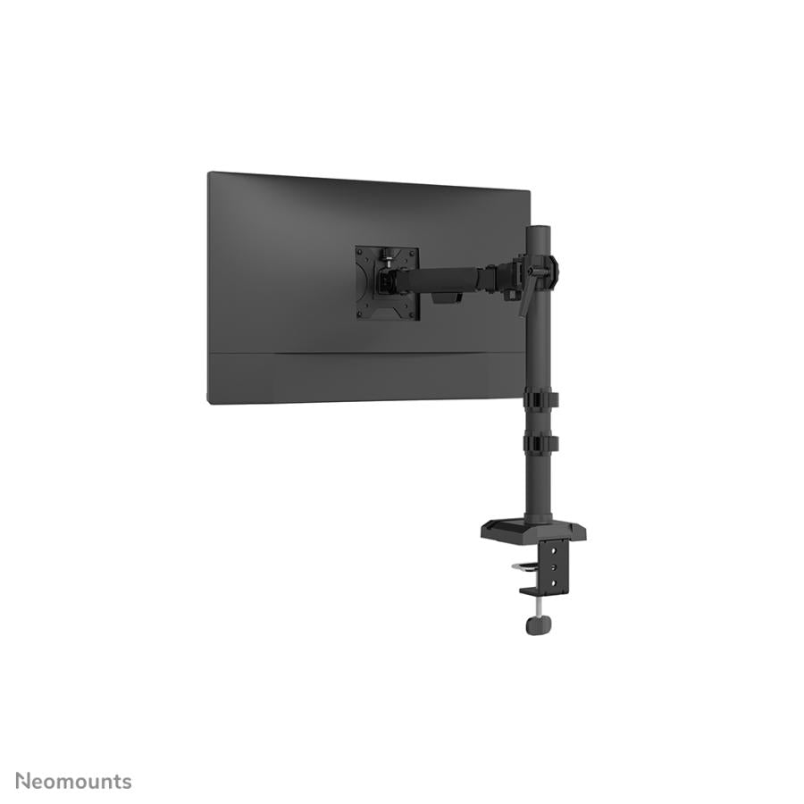 Bras pour moniteur de bureau Neomounts ds60-600bl1, passe-fil de serrage, 8 kg, 10 - 32 , 100 x 100 mm, noir