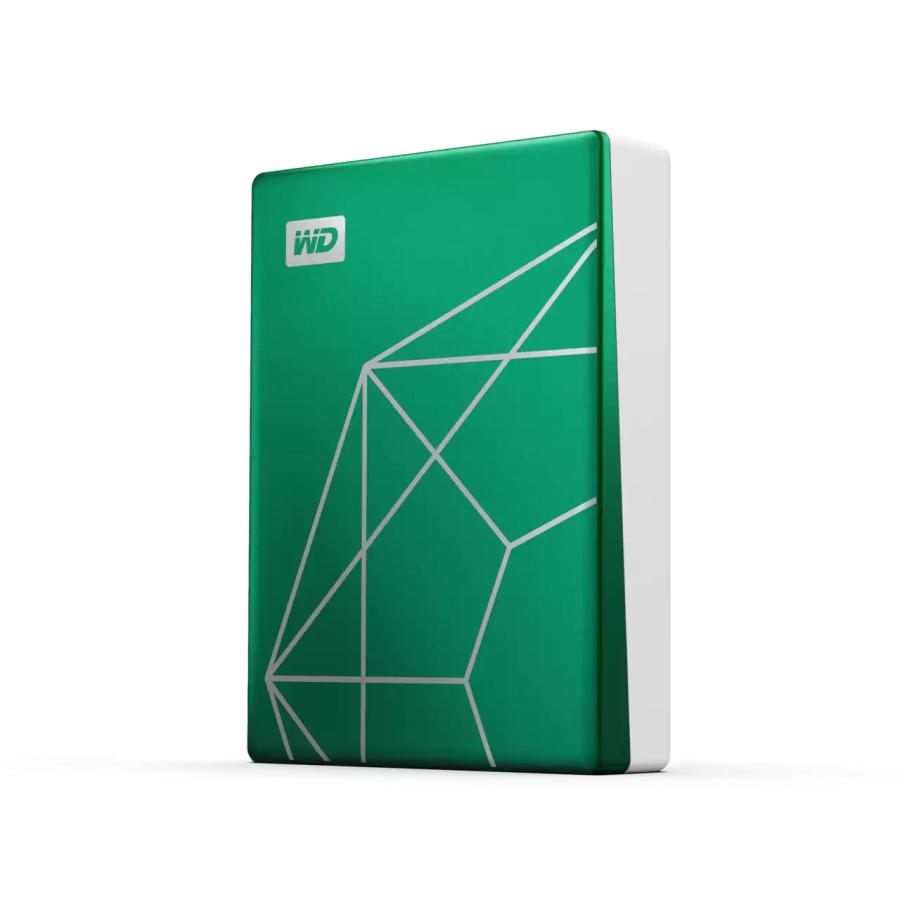 Western digital wdbjxt0020bgn-wesn mon passeport ultra, 2 to, usb3.0 usb-c, 2.5, 20e émeraude
