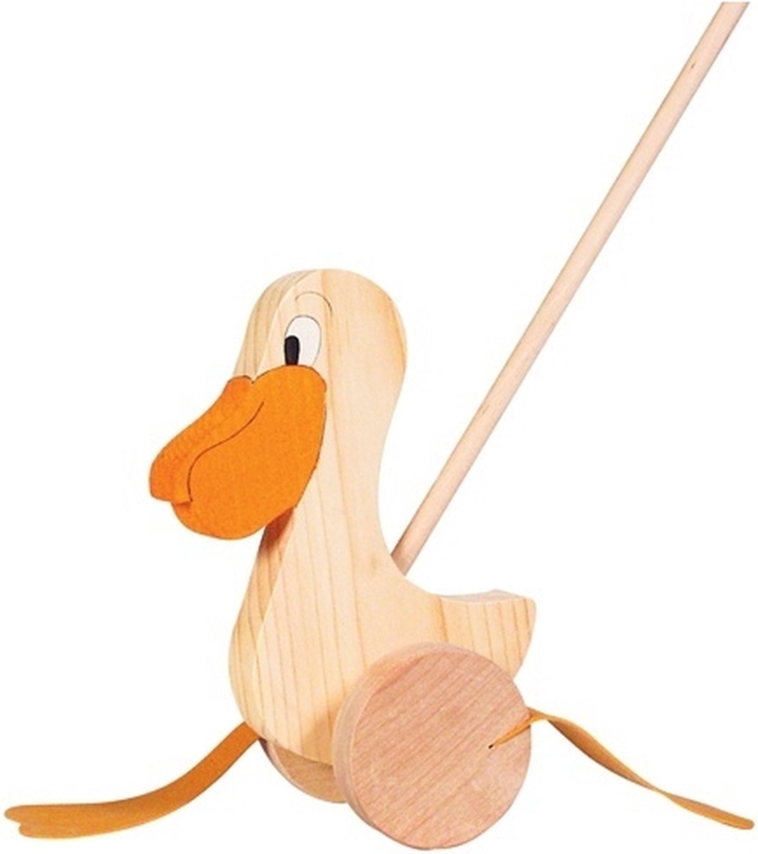 Rouleau bâton Goki : pélican h21cm, bâton l60cm, 1+