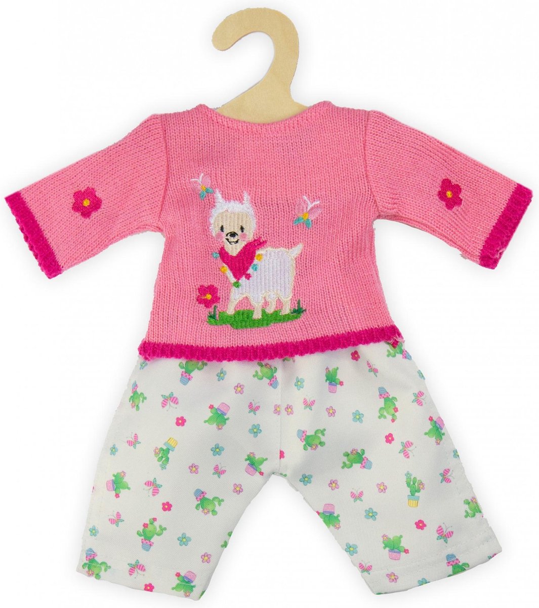 Pullor de poupées avec pantalon alpaga, 35-45 cm