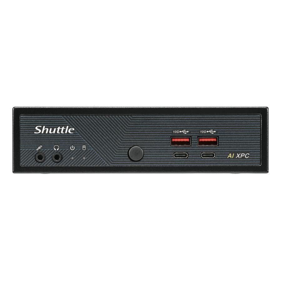 Shuttle dn11h5 slim ai pc, intel core ultra 5 125h, graphiques intel arc, ddr5, hdmi, dp, 4x lan 2,5 g