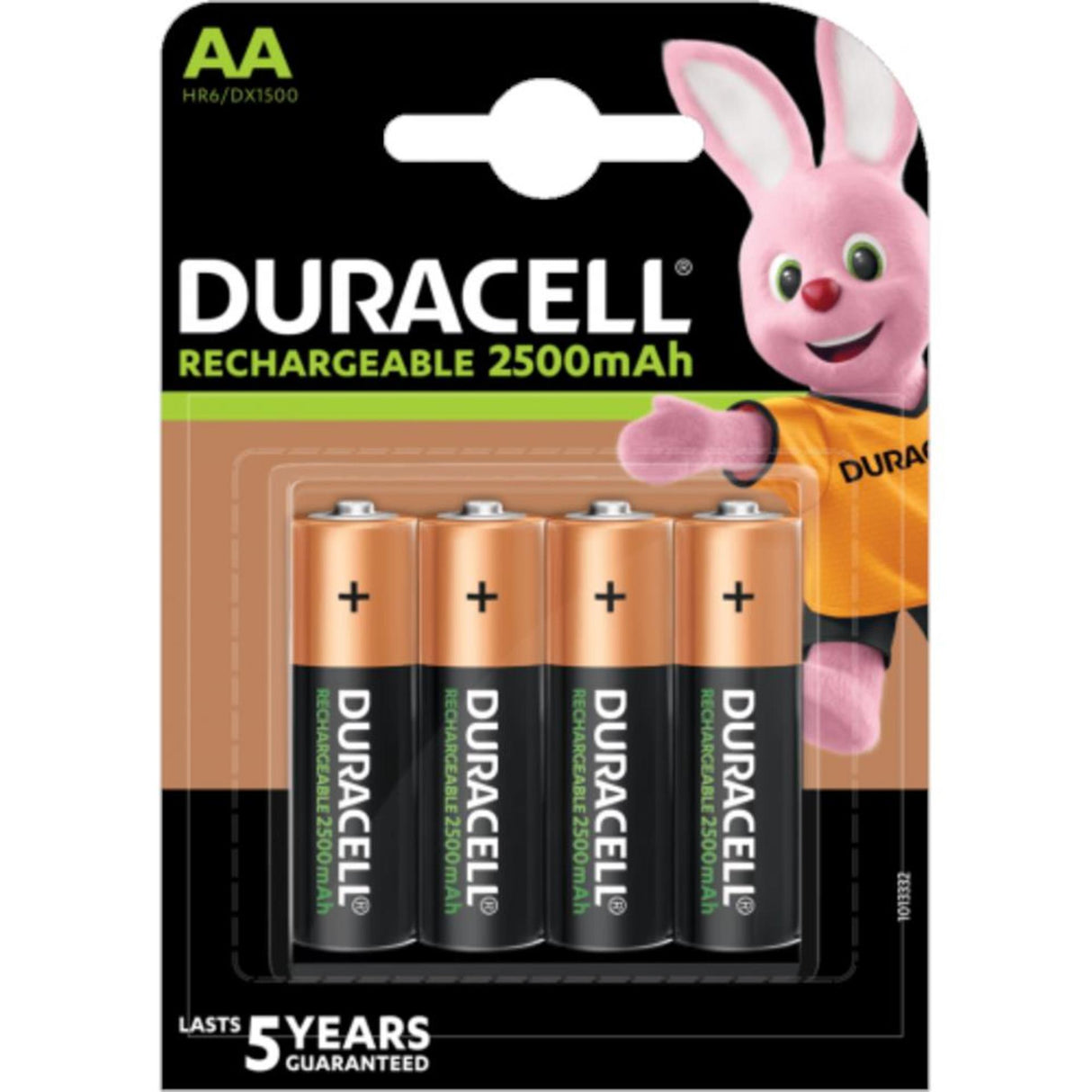 Pile Duracell AA 2500mah 1.2v rechargeable (4pcs)