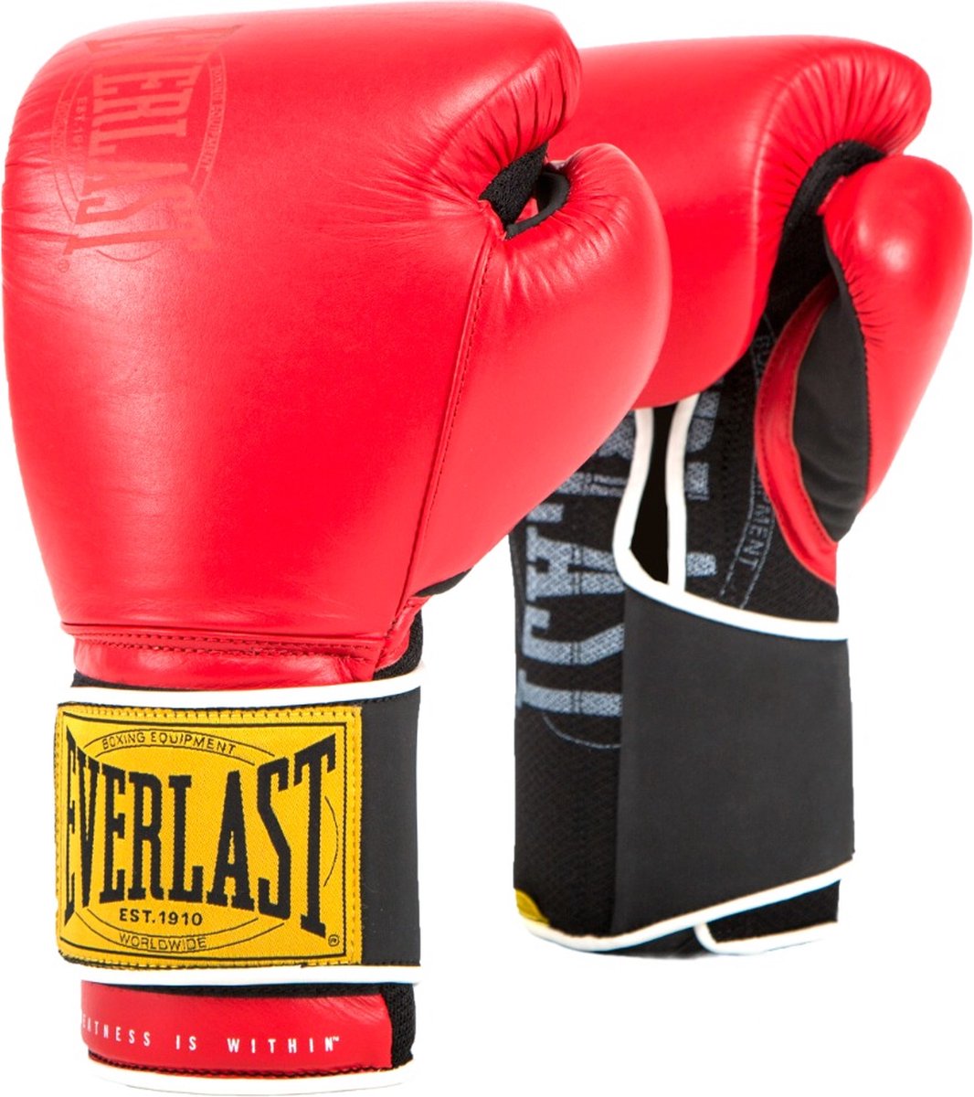 Gant d'entraînement classique Everlast 1910, rouge 12 oz