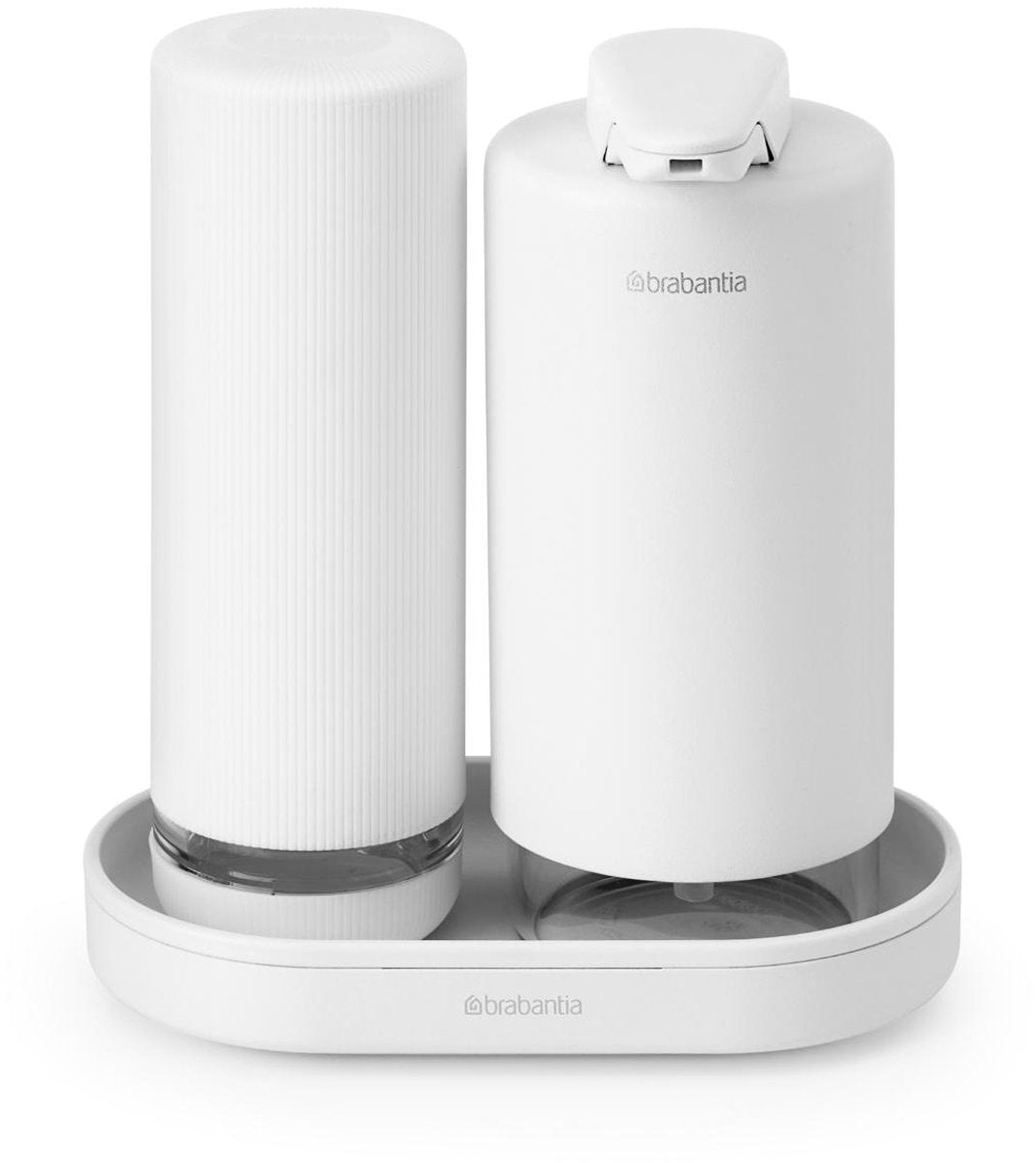 Brabantia ensemble distributeur de savon Sinkstyle - blanc frais minéral