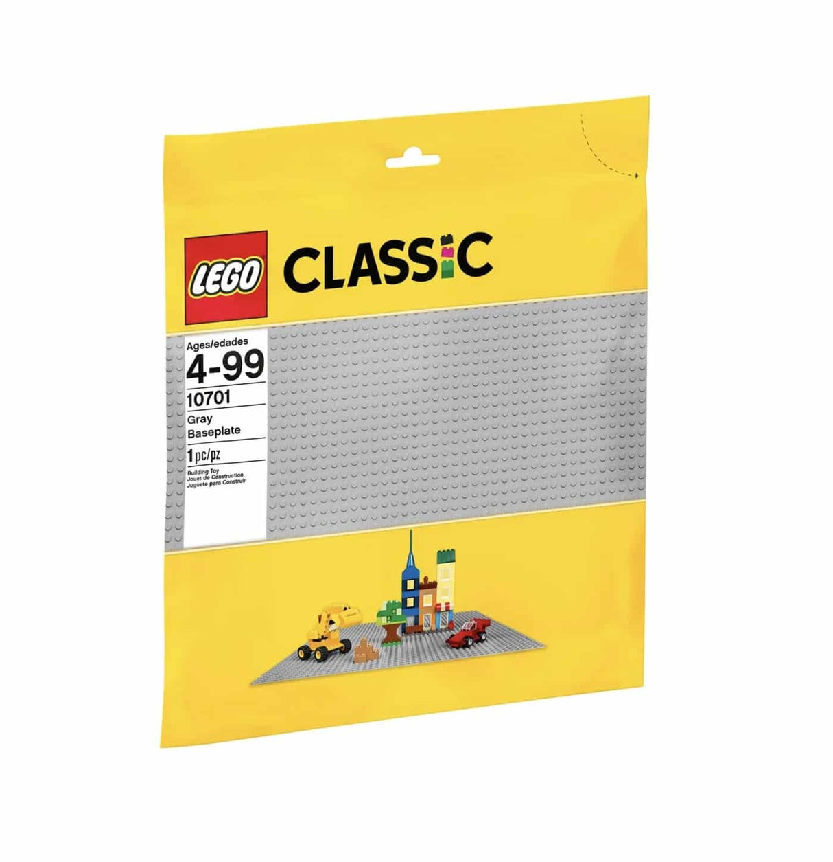Lego classic - 10701 grande plaque de base grise