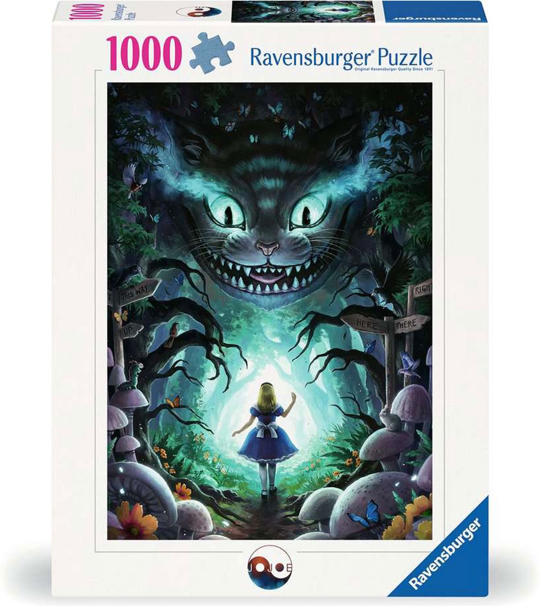Ravensburger Jigsaw Puzzle Disney Adventures avec Alice, 1000st.