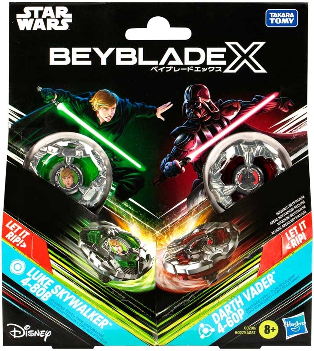 Beyblade x Star Wars Luke Dark Vador