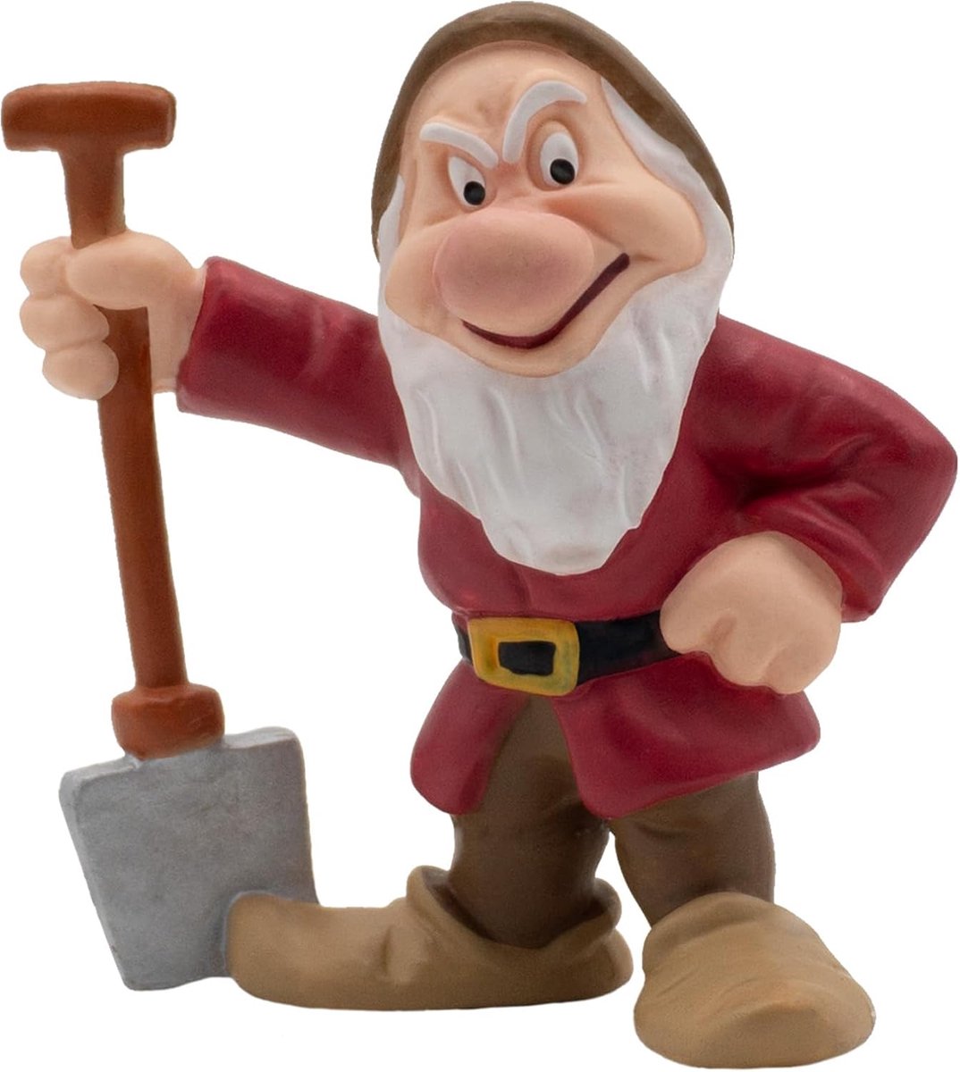 Bullyland 12478 – figurine de jeu et figurine de collection Grincheux de Blanche-Neige et les Sept Nains – env. 5,1 cm – Design réaliste et détaillé – Idéal comme figurine de gâteau et petit cadeau pour les enfants à partir de 3 ans.