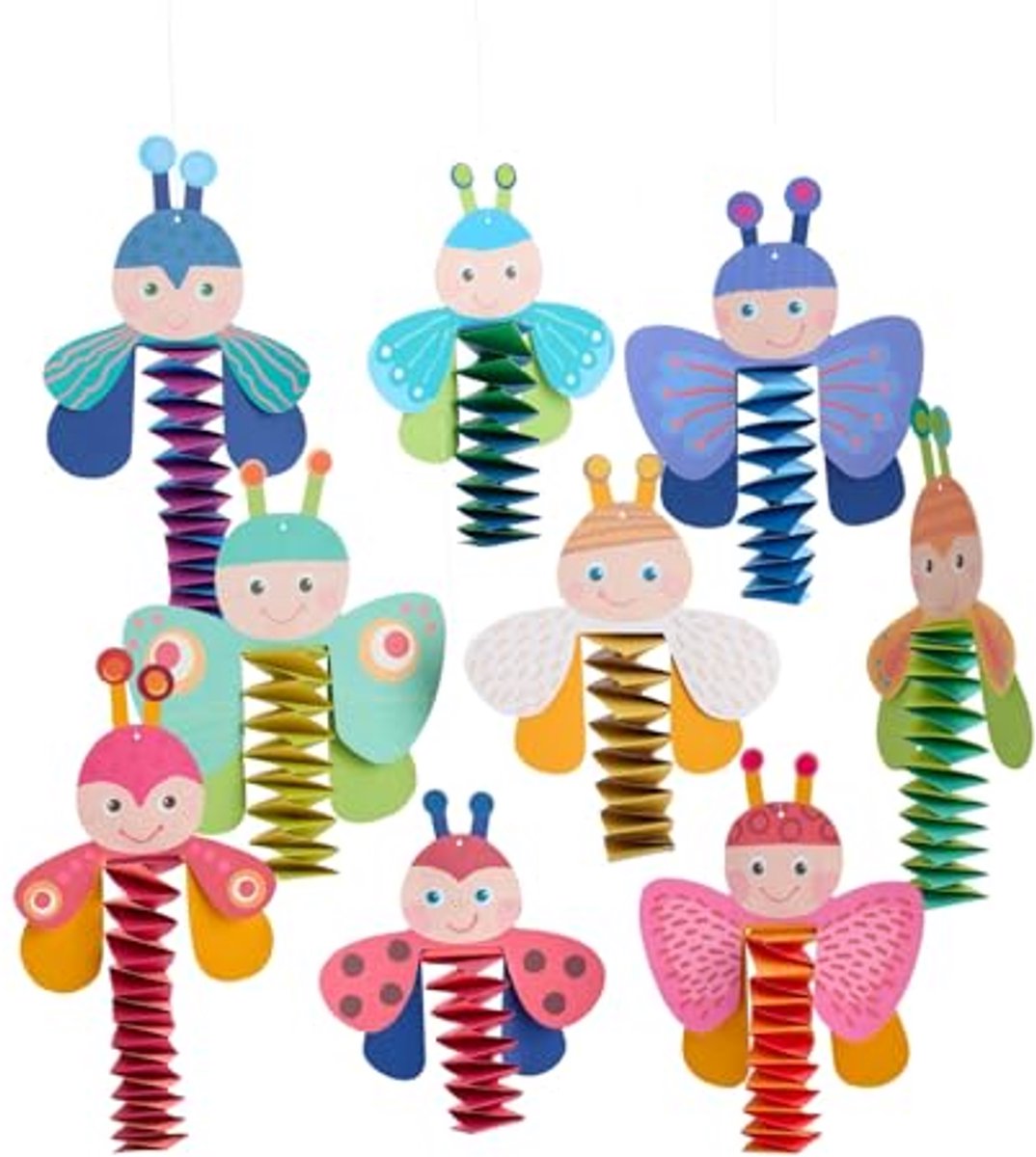 Haba Craft Set Pliant Coléoptères et Papillons Jouets créatifs.