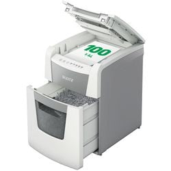 Destructeur de papier Leitz IQ blanc