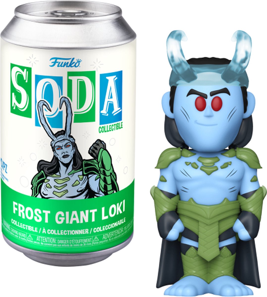 Funko-pop ! soda : loki géant de Marvel Frost