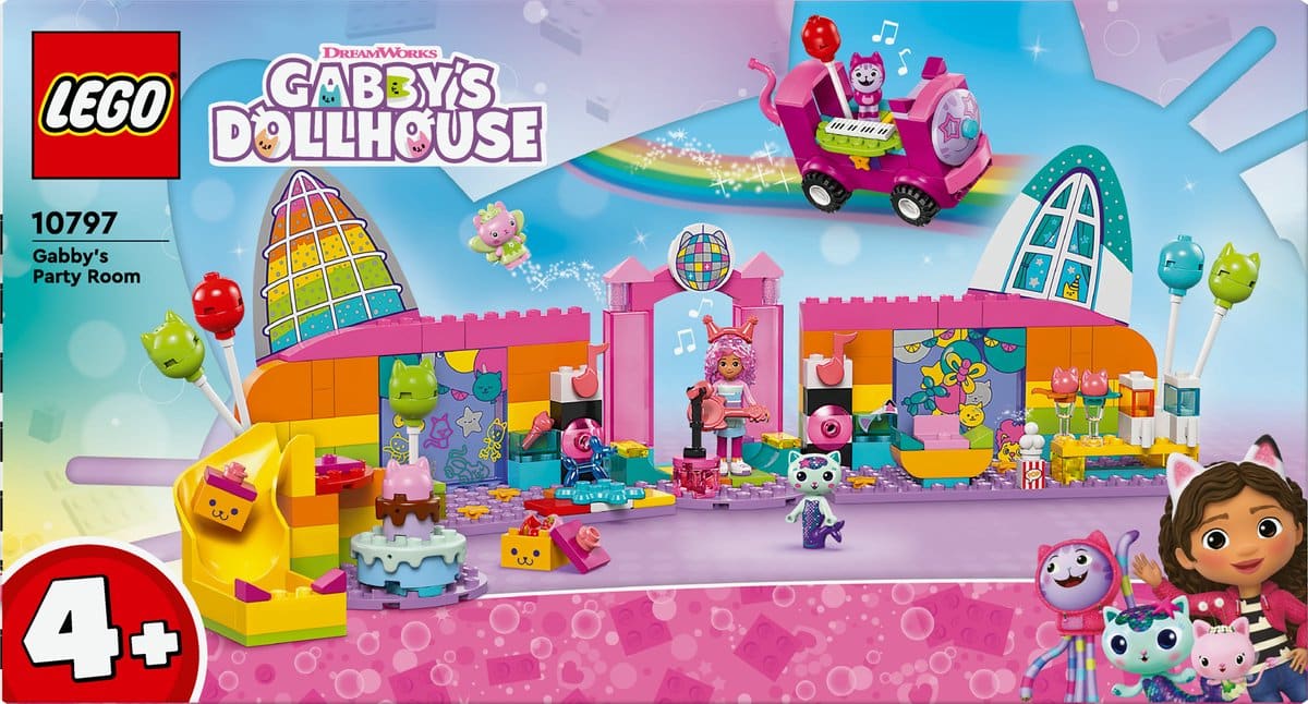 LEGO GABBY'S Dollhouse 10797 Gabby's Party Room