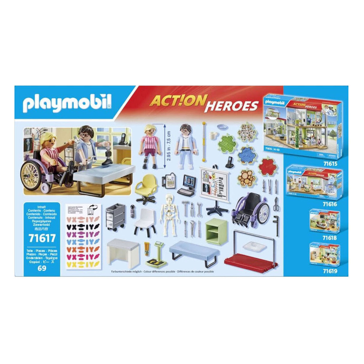 Playmobil action heros orthopédie - 71618