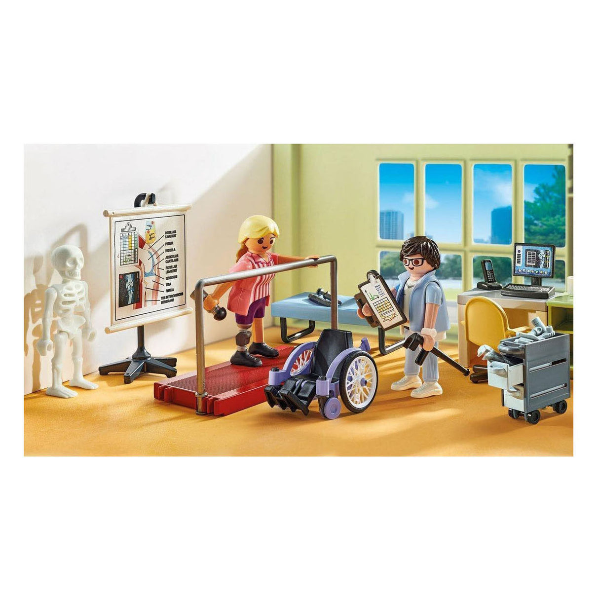 Playmobil action heros orthopédie - 71618
