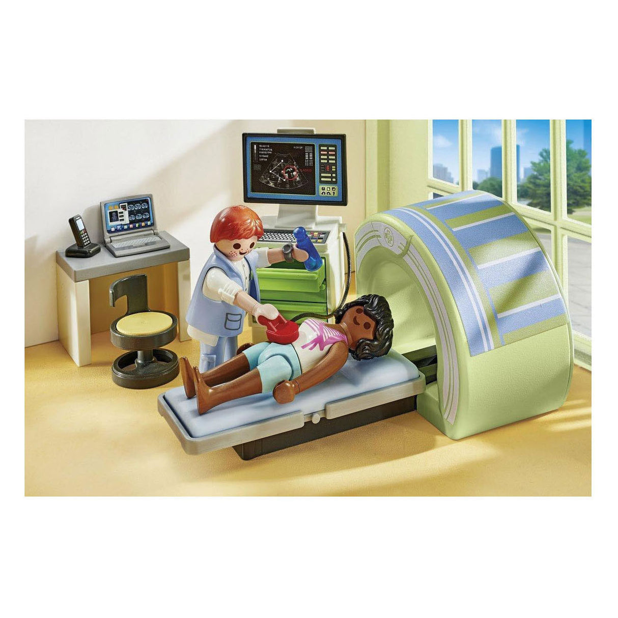 Playmobil Action Heroes IRM avec patient - 71619