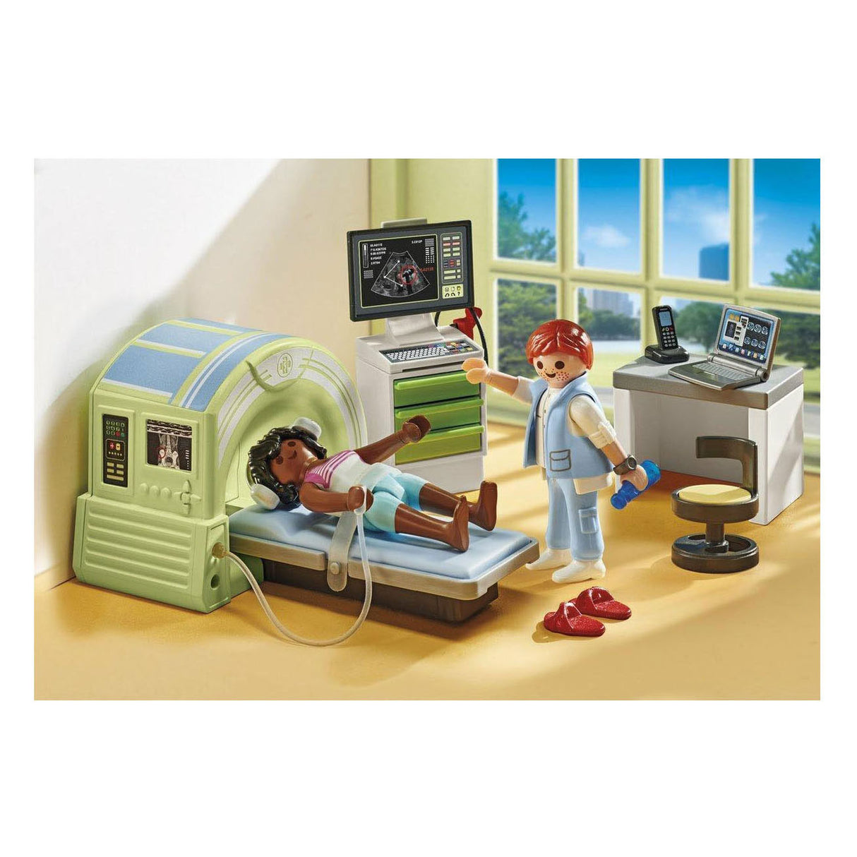 Playmobil Action Heroes IRM avec patient - 71619