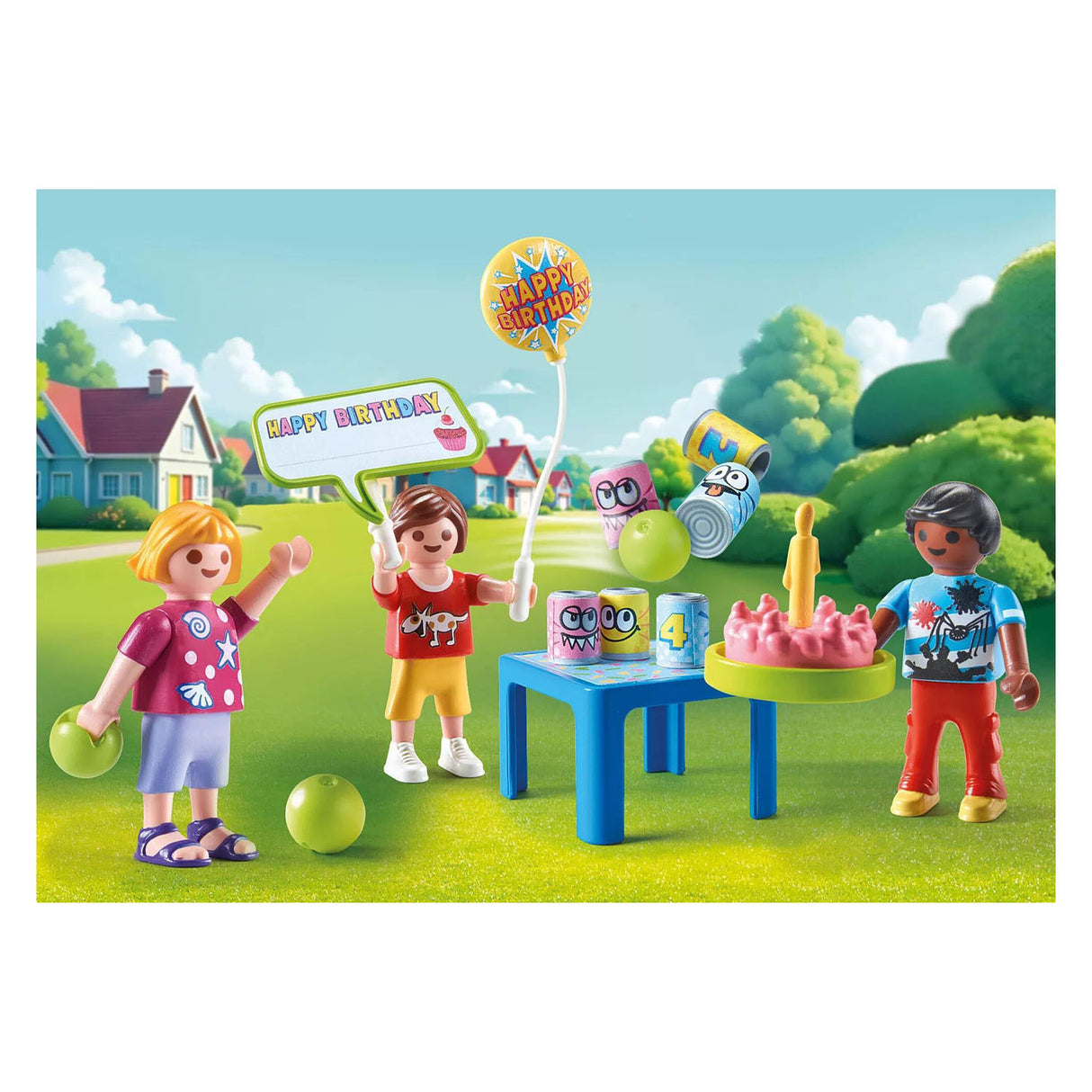 Coffret cadeau Playmobil anniversaire enfant - 71968