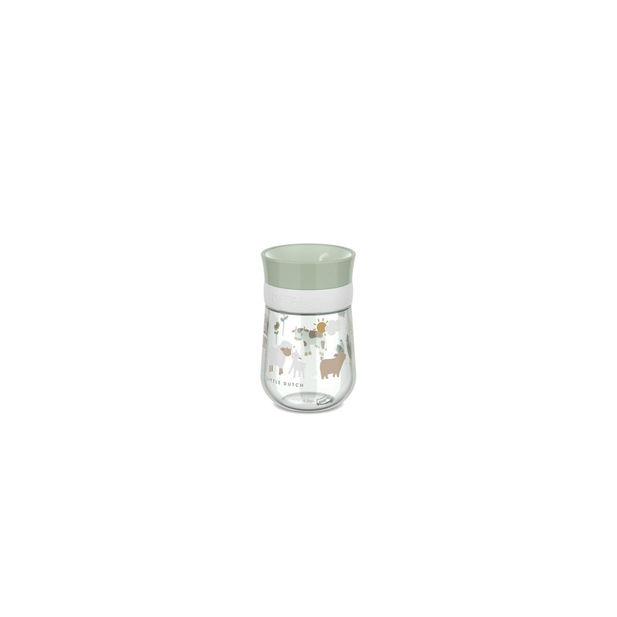 Mepal mio 360° gobelet little dutch - 300 ml - facile à tenir - vaisselle enfant - petite ferme