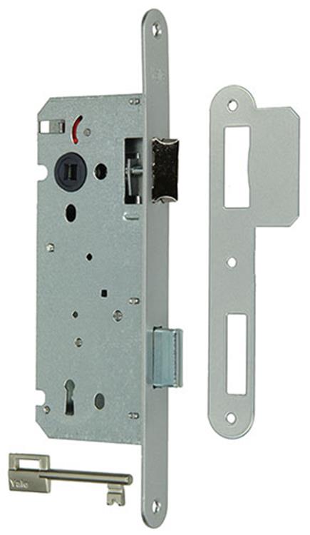 Yale 1019016 - 1 dubb.insteekslot afger.hk. l r a1353 50mm | 3 stuks