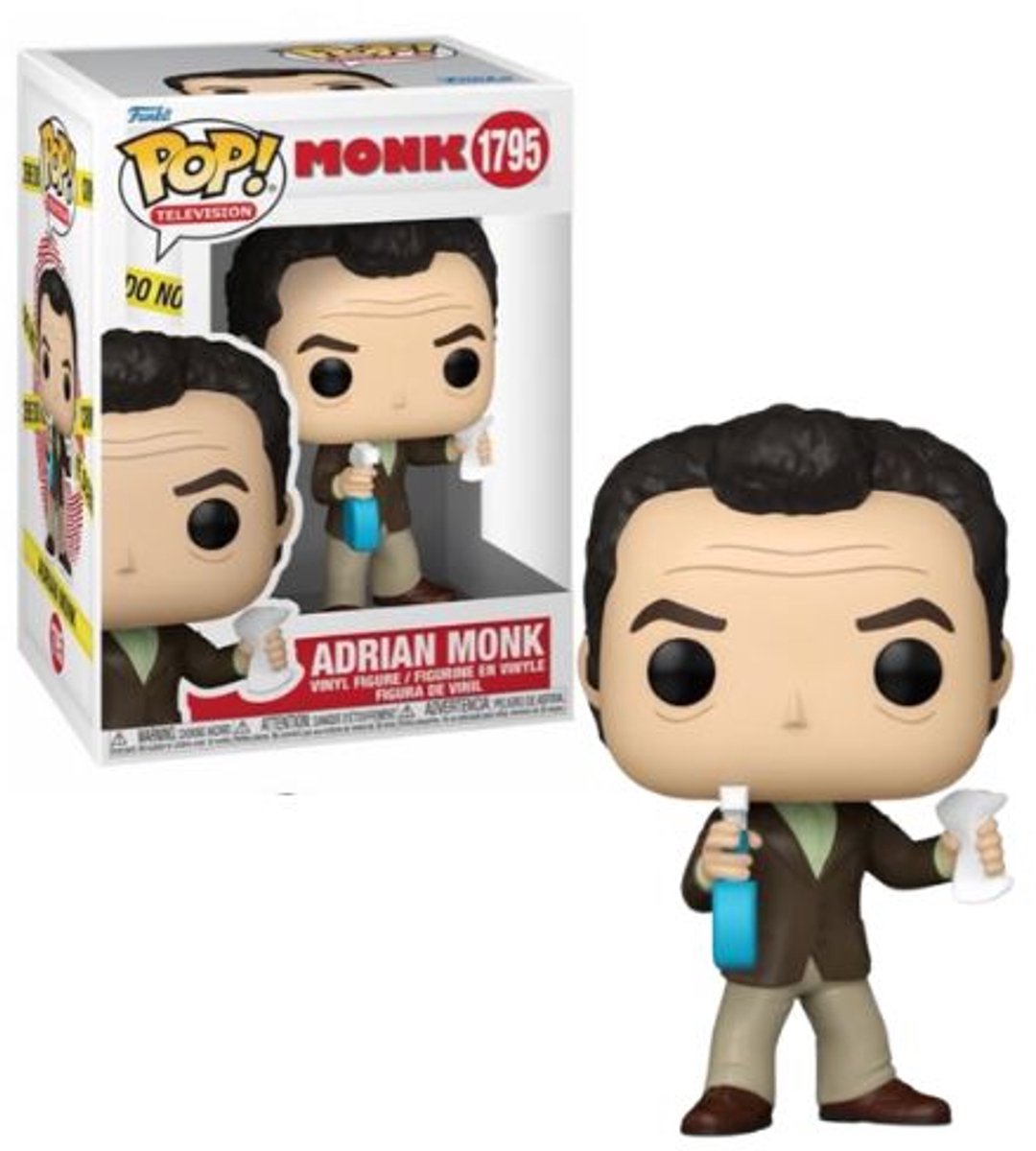 Funko-pop ! télévision : moine - Adrian Monk #1795