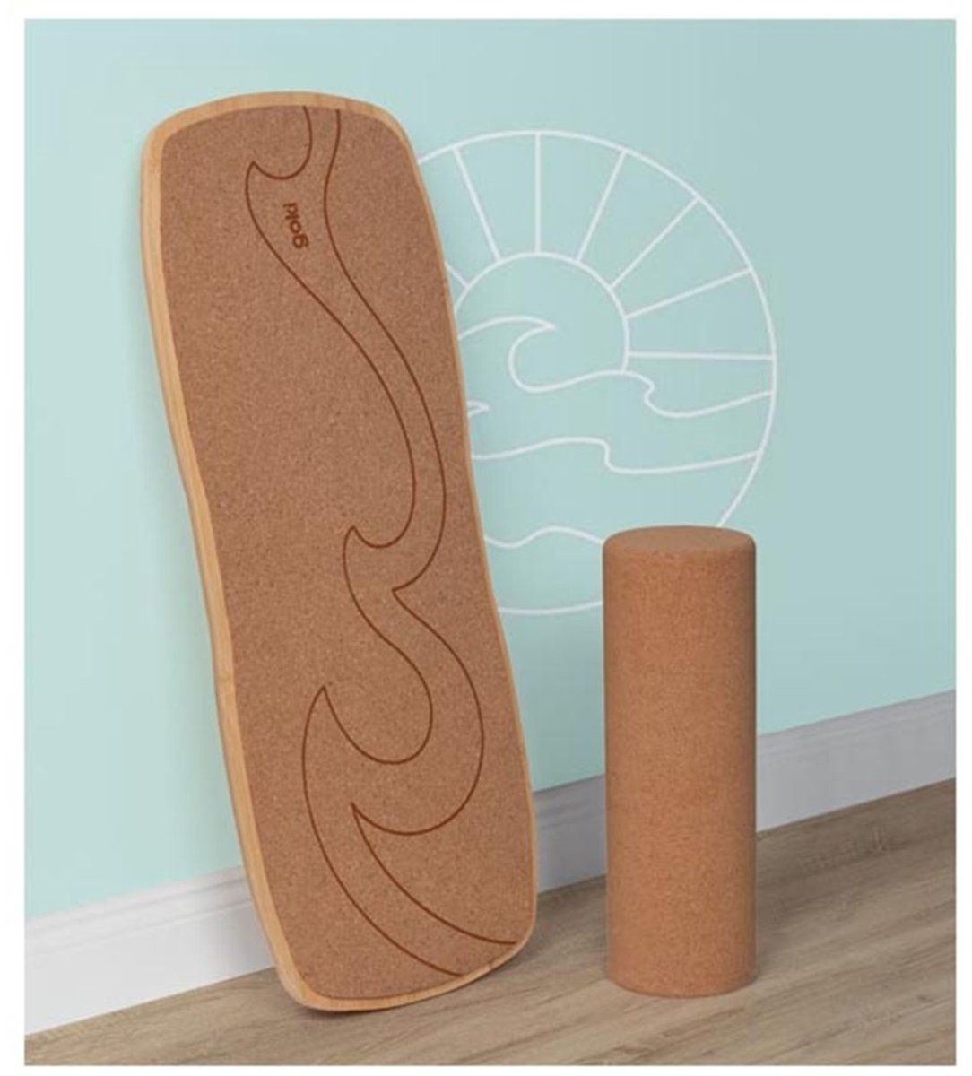 Goki Wooden Balance Board Waikiki Beach, 2dlg.