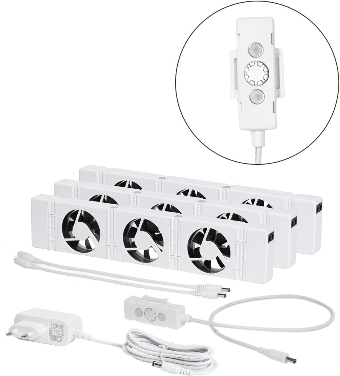 Ventilateur de radiateur SpeedCoft - Trio - Set