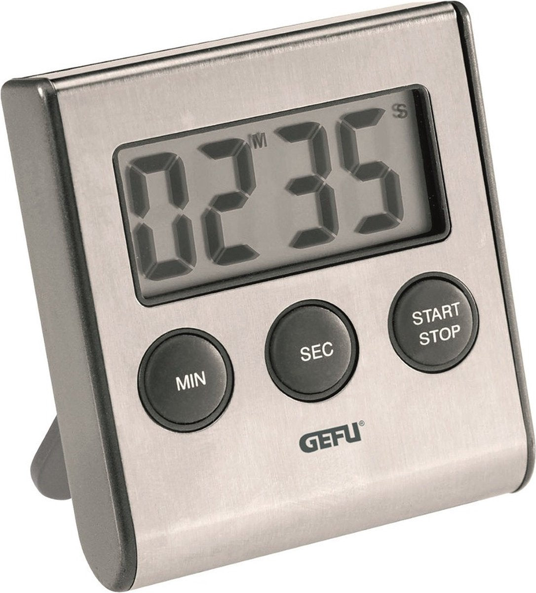 Minuterie de cuisine numérique Gefu Contare – minuterie magnétique avec grand écran