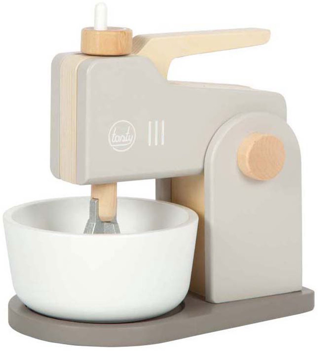 Small foot - set de jeu mixeur en bois gris savoureux
