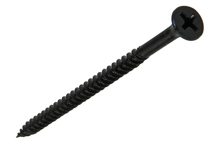 Mack 1017342 - gipsplaatschroef zwart gefosf. 12 st 4,2 x 65 mm | 10 stuks
